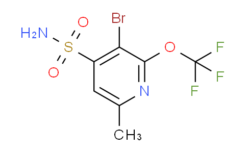 AM186056 | 1806089-48-4 | 3-Bromo-6-methyl-2-(trifluoromethoxy)pyridine-4-sulfonamide