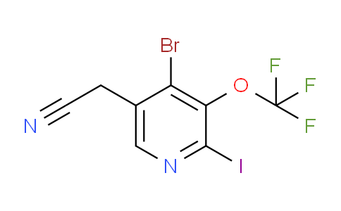 AM186067 | 1803969-40-5 | 4-Bromo-2-iodo-3-(trifluoromethoxy)pyridine-5-acetonitrile