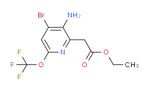 AM18607 | 1805934-72-8 | Ethyl 3-amino-4-bromo-6-(trifluoromethoxy)pyridine-2-acetate