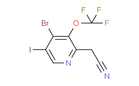 AM186072 | 1806080-53-4 | 4-Bromo-5-iodo-3-(trifluoromethoxy)pyridine-2-acetonitrile