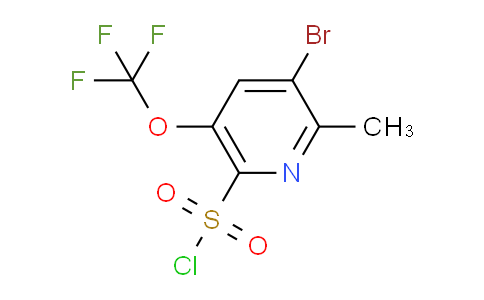 AM186075 | 1806083-46-4 | 3-Bromo-2-methyl-5-(trifluoromethoxy)pyridine-6-sulfonyl chloride
