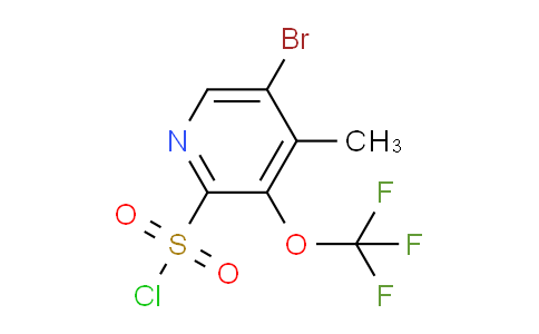 AM186079 | 1804567-46-1 | 5-Bromo-4-methyl-3-(trifluoromethoxy)pyridine-2-sulfonyl chloride