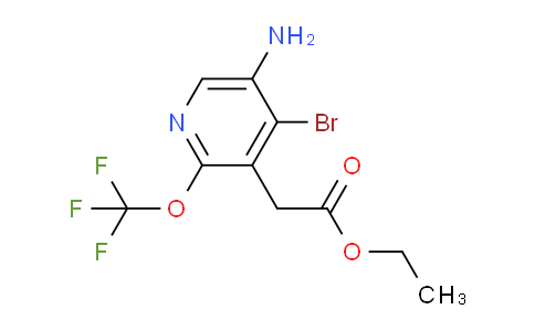 AM18608 | 1803530-43-9 | Ethyl 5-amino-4-bromo-2-(trifluoromethoxy)pyridine-3-acetate