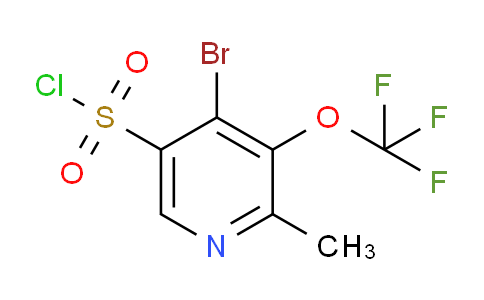 AM186083 | 1804579-85-8 | 4-Bromo-2-methyl-3-(trifluoromethoxy)pyridine-5-sulfonyl chloride