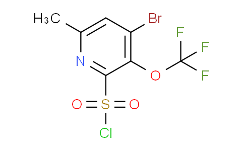 AM186085 | 1806149-10-9 | 4-Bromo-6-methyl-3-(trifluoromethoxy)pyridine-2-sulfonyl chloride