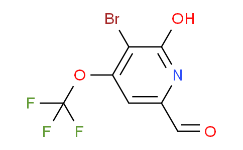 AM186086 | 1806115-63-8 | 3-Bromo-2-hydroxy-4-(trifluoromethoxy)pyridine-6-carboxaldehyde