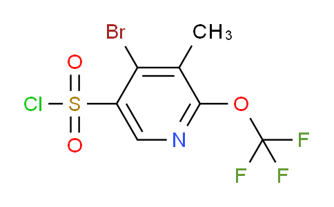 AM186087 | 1806088-91-4 | 4-Bromo-3-methyl-2-(trifluoromethoxy)pyridine-5-sulfonyl chloride