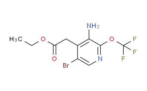AM18609 | 1804575-27-6 | Ethyl 3-amino-5-bromo-2-(trifluoromethoxy)pyridine-4-acetate