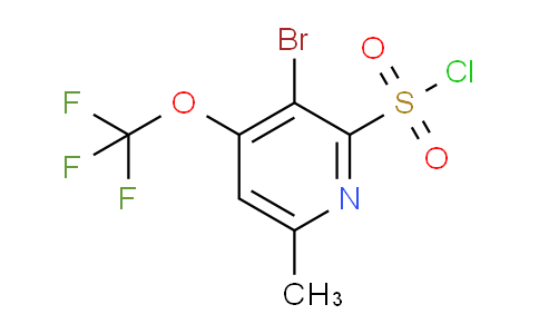 AM186092 | 1806221-19-1 | 3-Bromo-6-methyl-4-(trifluoromethoxy)pyridine-2-sulfonyl chloride
