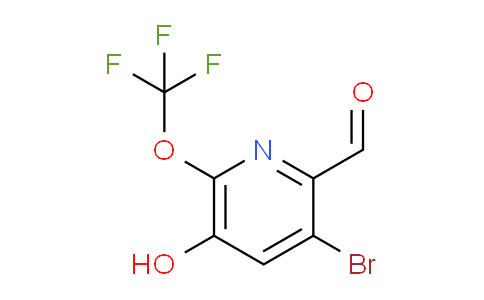 AM186094 | 1806115-73-0 | 3-Bromo-5-hydroxy-6-(trifluoromethoxy)pyridine-2-carboxaldehyde