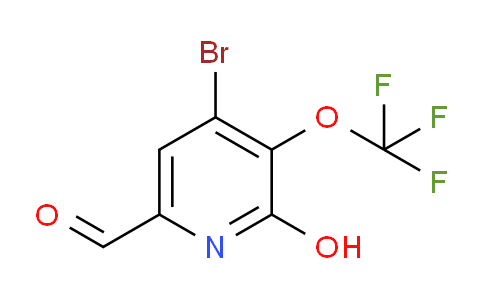 AM186095 | 1804563-79-8 | 4-Bromo-2-hydroxy-3-(trifluoromethoxy)pyridine-6-carboxaldehyde