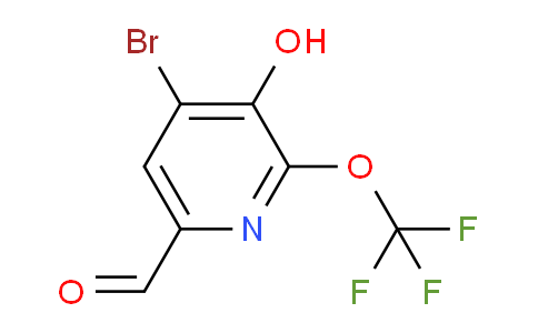 AM186098 | 1804650-98-3 | 4-Bromo-3-hydroxy-2-(trifluoromethoxy)pyridine-6-carboxaldehyde