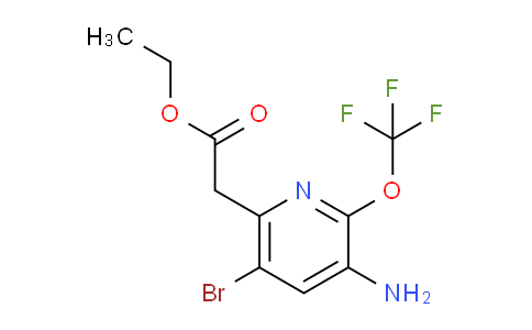 AM18610 | 1803980-10-0 | Ethyl 3-amino-5-bromo-2-(trifluoromethoxy)pyridine-6-acetate