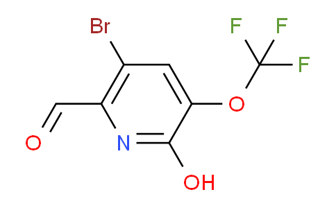 AM186101 | 1803675-75-3 | 5-Bromo-2-hydroxy-3-(trifluoromethoxy)pyridine-6-carboxaldehyde