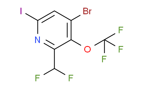 AM186104 | 1803957-04-1 | 4-Bromo-2-(difluoromethyl)-6-iodo-3-(trifluoromethoxy)pyridine