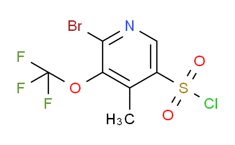 AM186107 | 1804567-16-5 | 2-Bromo-4-methyl-3-(trifluoromethoxy)pyridine-5-sulfonyl chloride