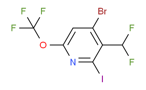 AM186109 | 1806115-91-2 | 4-Bromo-3-(difluoromethyl)-2-iodo-6-(trifluoromethoxy)pyridine