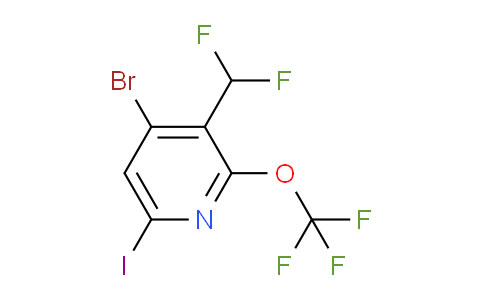 AM186111 | 1804579-56-3 | 4-Bromo-3-(difluoromethyl)-6-iodo-2-(trifluoromethoxy)pyridine