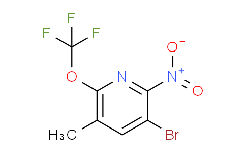 AM186118 | 1804630-66-7 | 3-Bromo-5-methyl-2-nitro-6-(trifluoromethoxy)pyridine