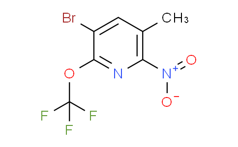 AM186121 | 1804577-30-7 | 3-Bromo-5-methyl-6-nitro-2-(trifluoromethoxy)pyridine