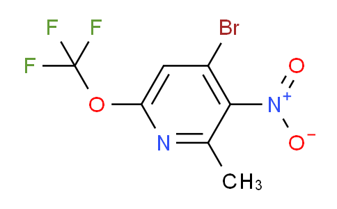 AM186125 | 1806220-86-9 | 4-Bromo-2-methyl-3-nitro-6-(trifluoromethoxy)pyridine