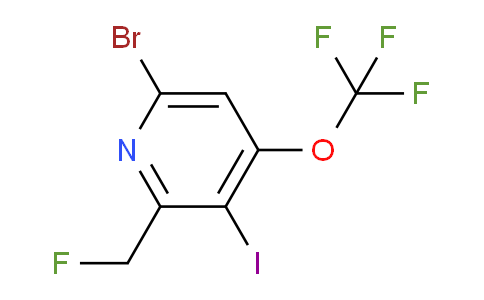 AM186130 | 1806213-05-7 | 6-Bromo-2-(fluoromethyl)-3-iodo-4-(trifluoromethoxy)pyridine
