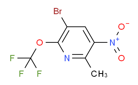 AM186131 | 1806143-05-4 | 5-Bromo-2-methyl-3-nitro-6-(trifluoromethoxy)pyridine