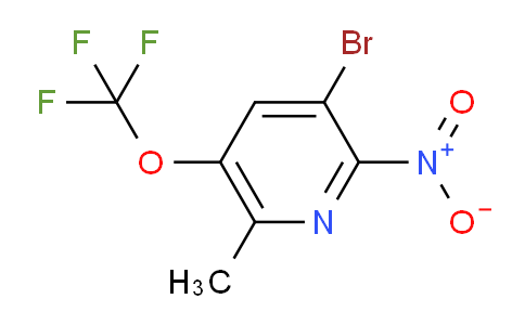 AM186132 | 1806143-46-3 | 3-Bromo-6-methyl-2-nitro-5-(trifluoromethoxy)pyridine