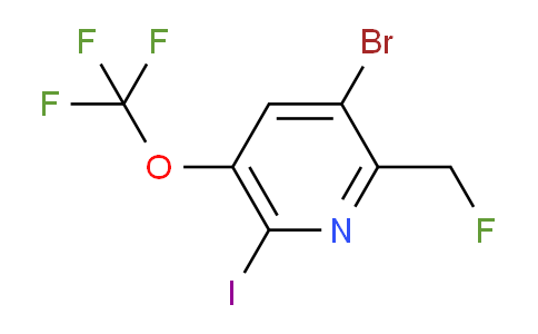 AM186133 | 1806086-46-3 | 3-Bromo-2-(fluoromethyl)-6-iodo-5-(trifluoromethoxy)pyridine