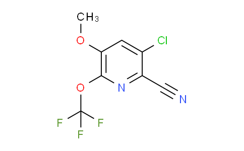 AM186140 | 1804545-79-6 | 3-Chloro-2-cyano-5-methoxy-6-(trifluoromethoxy)pyridine
