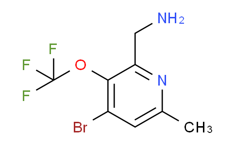 AM186143 | 1804577-98-7 | 2-(Aminomethyl)-4-bromo-6-methyl-3-(trifluoromethoxy)pyridine
