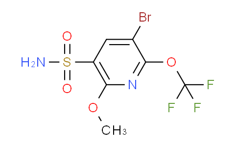 AM186153 | 1806141-94-5 | 3-Bromo-6-methoxy-2-(trifluoromethoxy)pyridine-5-sulfonamide