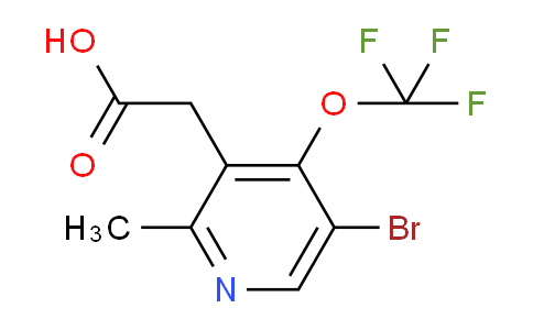 AM186154 | 1804573-84-9 | 5-Bromo-2-methyl-4-(trifluoromethoxy)pyridine-3-acetic acid
