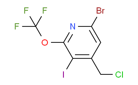 AM186162 | 1803997-79-6 | 6-Bromo-4-(chloromethyl)-3-iodo-2-(trifluoromethoxy)pyridine