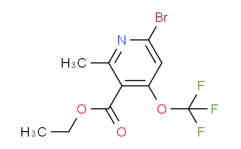 AM186170 | 1806082-40-5 | Ethyl 6-bromo-2-methyl-4-(trifluoromethoxy)pyridine-3-carboxylate
