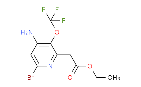 AM18618 | 1805985-32-3 | Ethyl 4-amino-6-bromo-3-(trifluoromethoxy)pyridine-2-acetate
