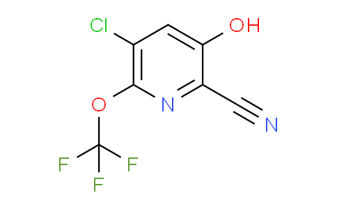5-Chloro-2-cyano-3-hydroxy-6-(trifluoromethoxy)pyridine