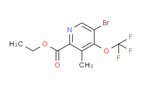 AM186185 | 1806220-41-6 | Ethyl 5-bromo-3-methyl-4-(trifluoromethoxy)pyridine-2-carboxylate