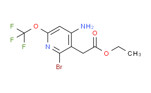 AM18619 | 1804465-39-1 | Ethyl 4-amino-2-bromo-6-(trifluoromethoxy)pyridine-3-acetate