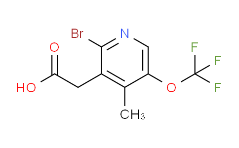 AM186193 | 1806212-43-0 | 2-Bromo-4-methyl-5-(trifluoromethoxy)pyridine-3-acetic acid