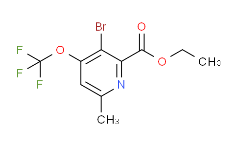 AM186194 | 1803990-88-6 | Ethyl 3-bromo-6-methyl-4-(trifluoromethoxy)pyridine-2-carboxylate