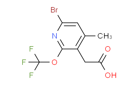AM186195 | 1804604-28-1 | 6-Bromo-4-methyl-2-(trifluoromethoxy)pyridine-3-acetic acid