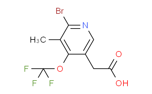 AM186197 | 1803575-70-3 | 2-Bromo-3-methyl-4-(trifluoromethoxy)pyridine-5-acetic acid