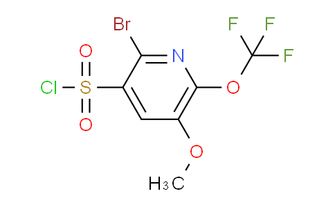 AM186199 | 1806141-19-4 | 2-Bromo-5-methoxy-6-(trifluoromethoxy)pyridine-3-sulfonyl chloride