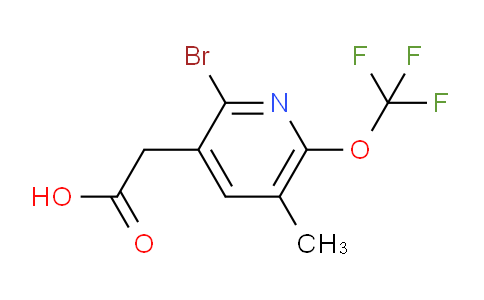 AM186200 | 1804604-32-7 | 2-Bromo-5-methyl-6-(trifluoromethoxy)pyridine-3-acetic acid