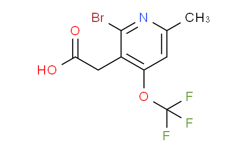 AM186202 | 1806146-50-8 | 2-Bromo-6-methyl-4-(trifluoromethoxy)pyridine-3-acetic acid