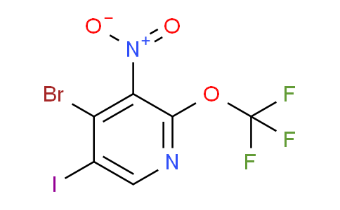 4-Bromo-5-iodo-3-nitro-2-(trifluoromethoxy)pyridine