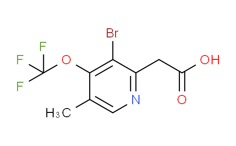 AM186213 | 1804604-49-6 | 3-Bromo-5-methyl-4-(trifluoromethoxy)pyridine-2-acetic acid