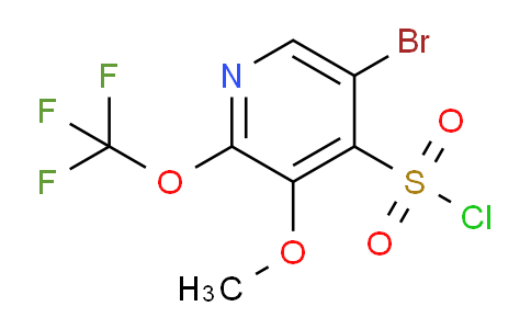 AM186214 | 1804580-02-6 | 5-Bromo-3-methoxy-2-(trifluoromethoxy)pyridine-4-sulfonyl chloride