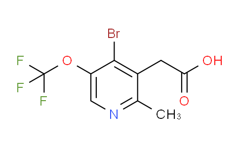AM186218 | 1804604-53-2 | 4-Bromo-2-methyl-5-(trifluoromethoxy)pyridine-3-acetic acid